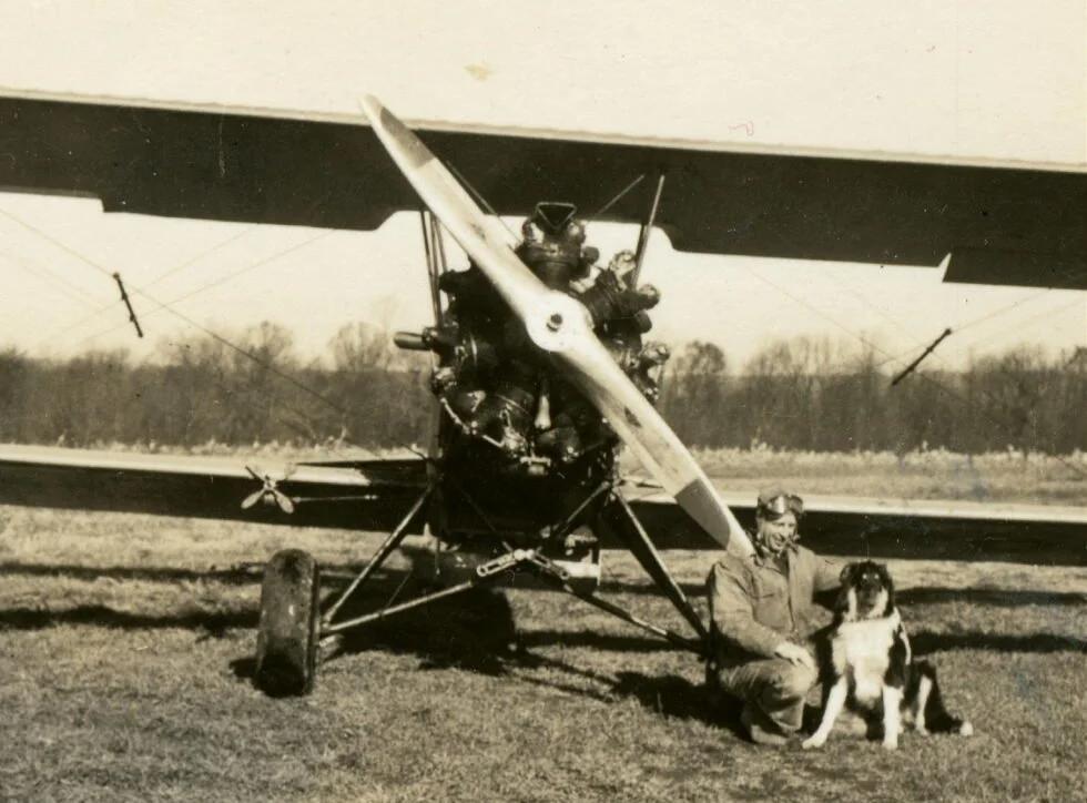 Dynamic Aviation history photo, 1944: Travel Air 4000