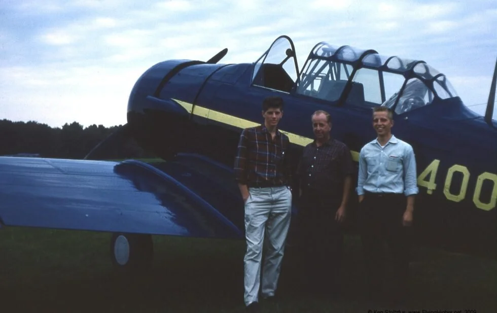 Dynamic Aviation history photo, 1956: Flying Lessons