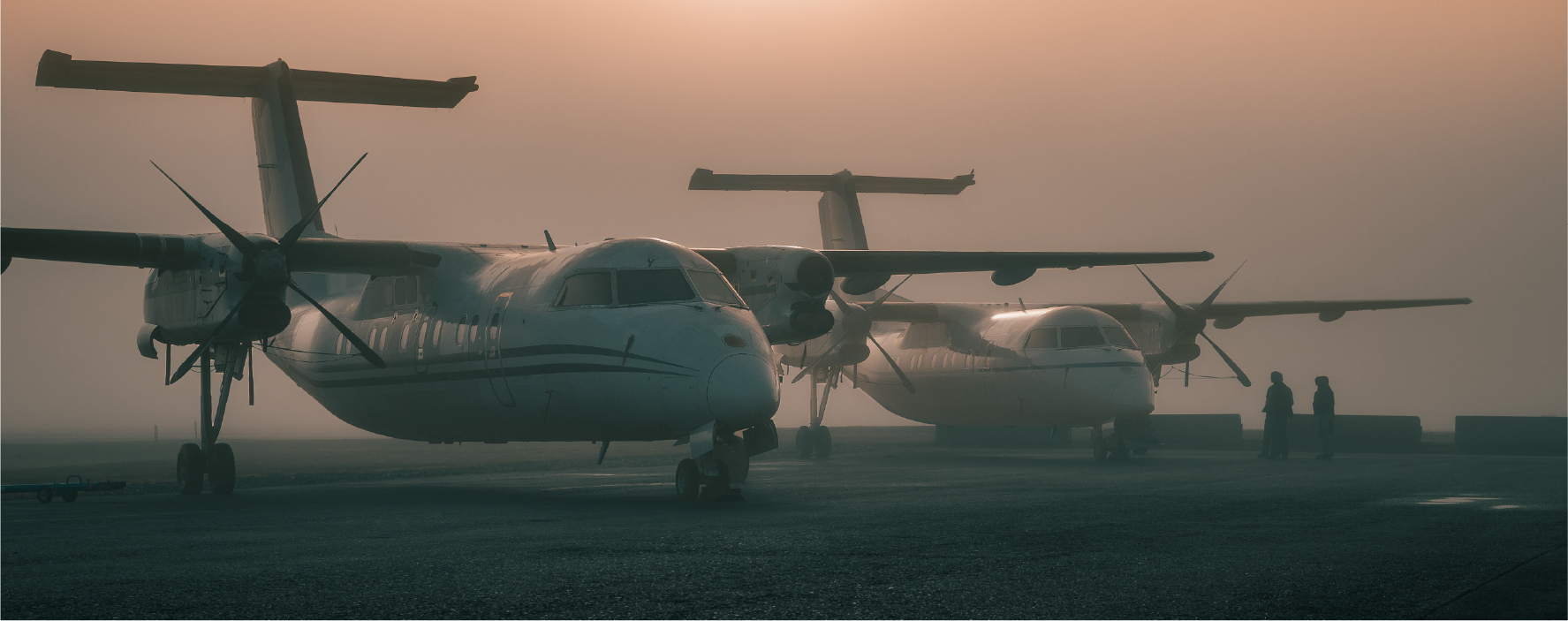 Dynamic Aviation aircraft fleet on ramp
