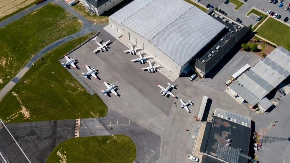 Dynamic Aviation campus layout map