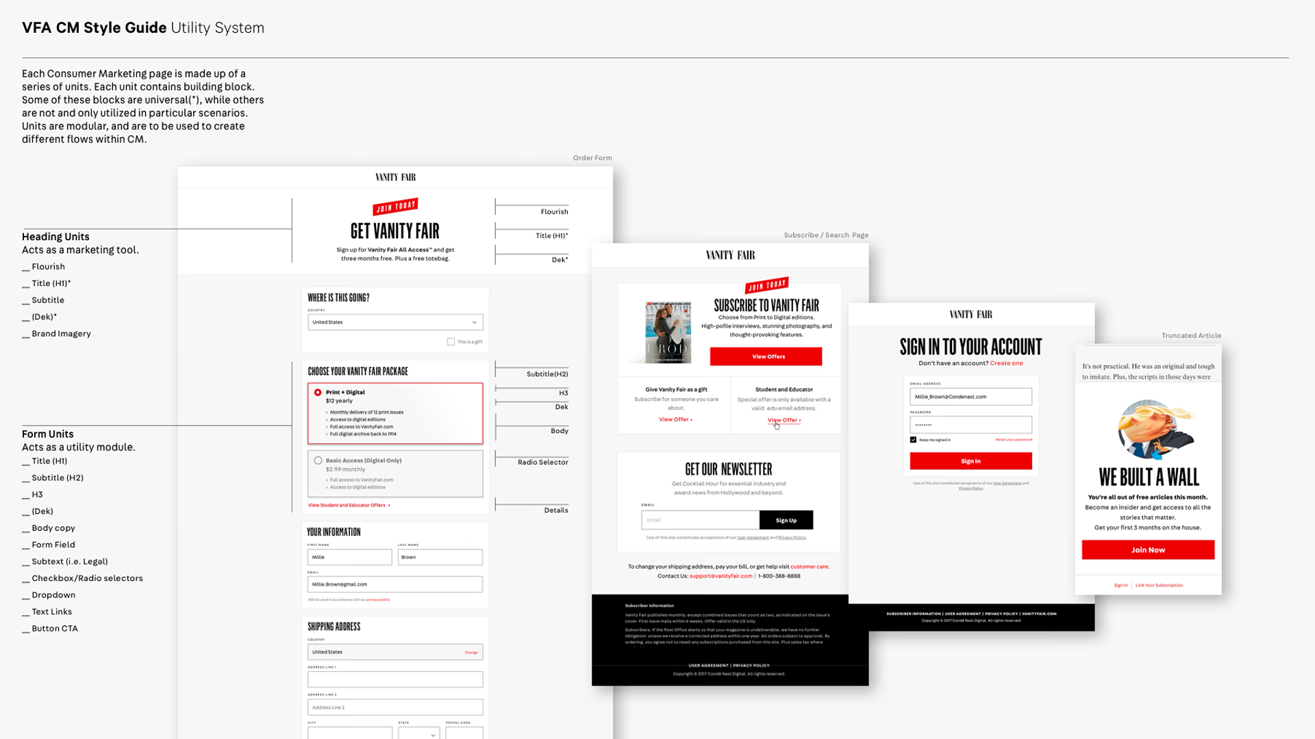 Monetization Design System
