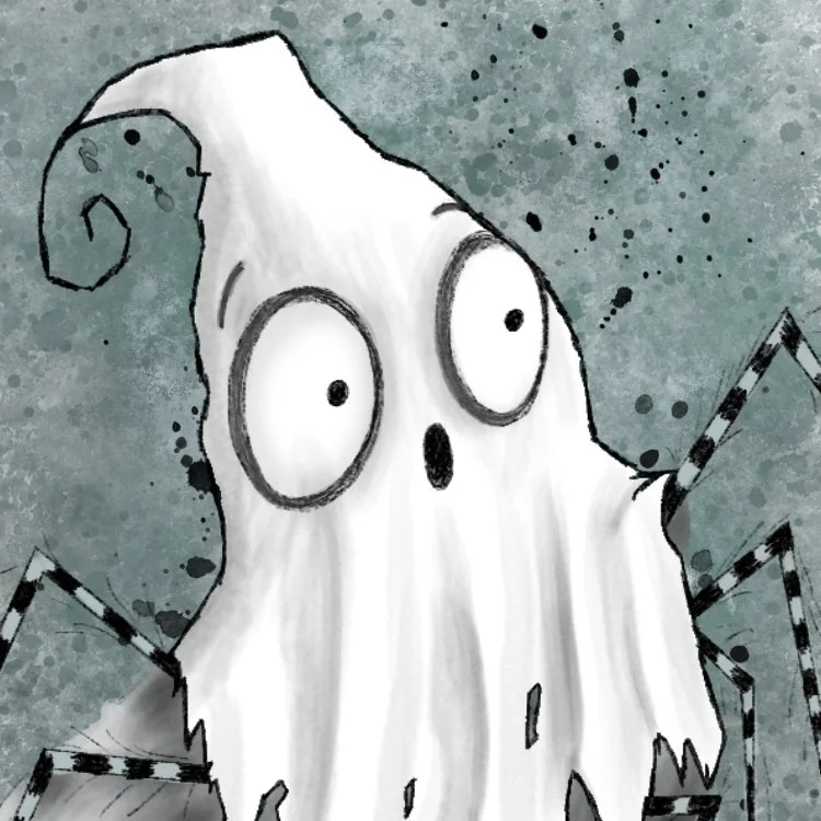 Ghost Spider illustration by Jen Vax