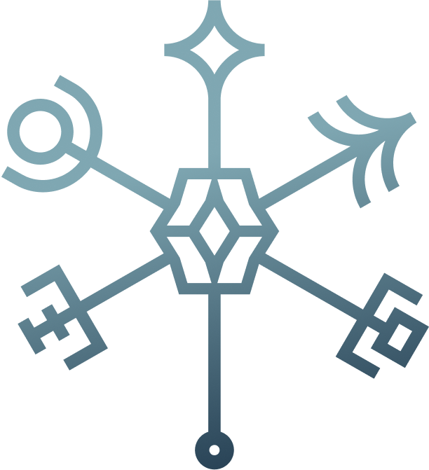 Rovikk family of brands compass icon