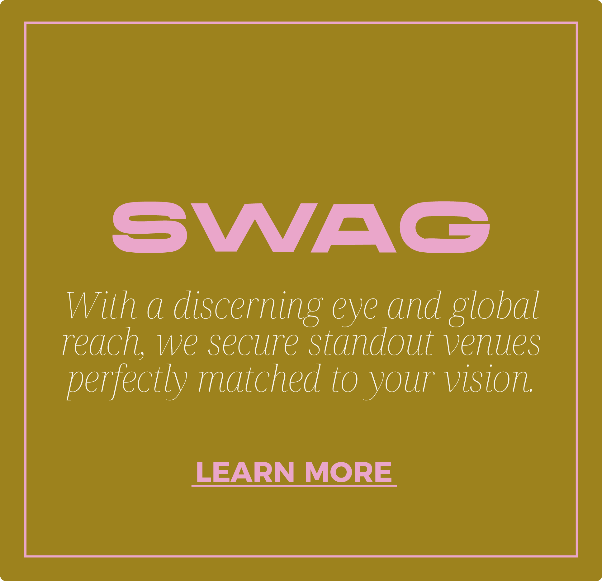 Swag Description