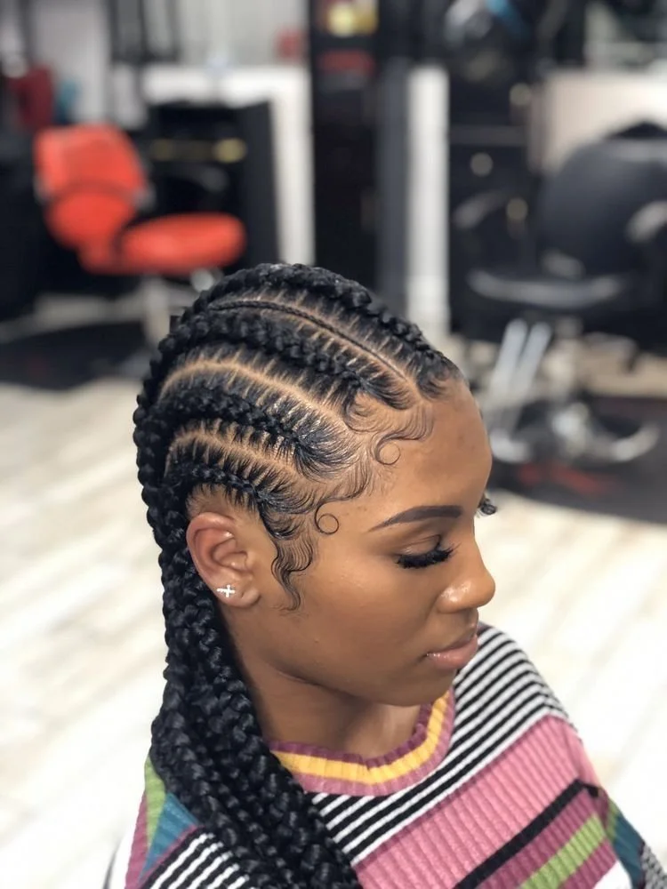 Tresses Collées Style 1