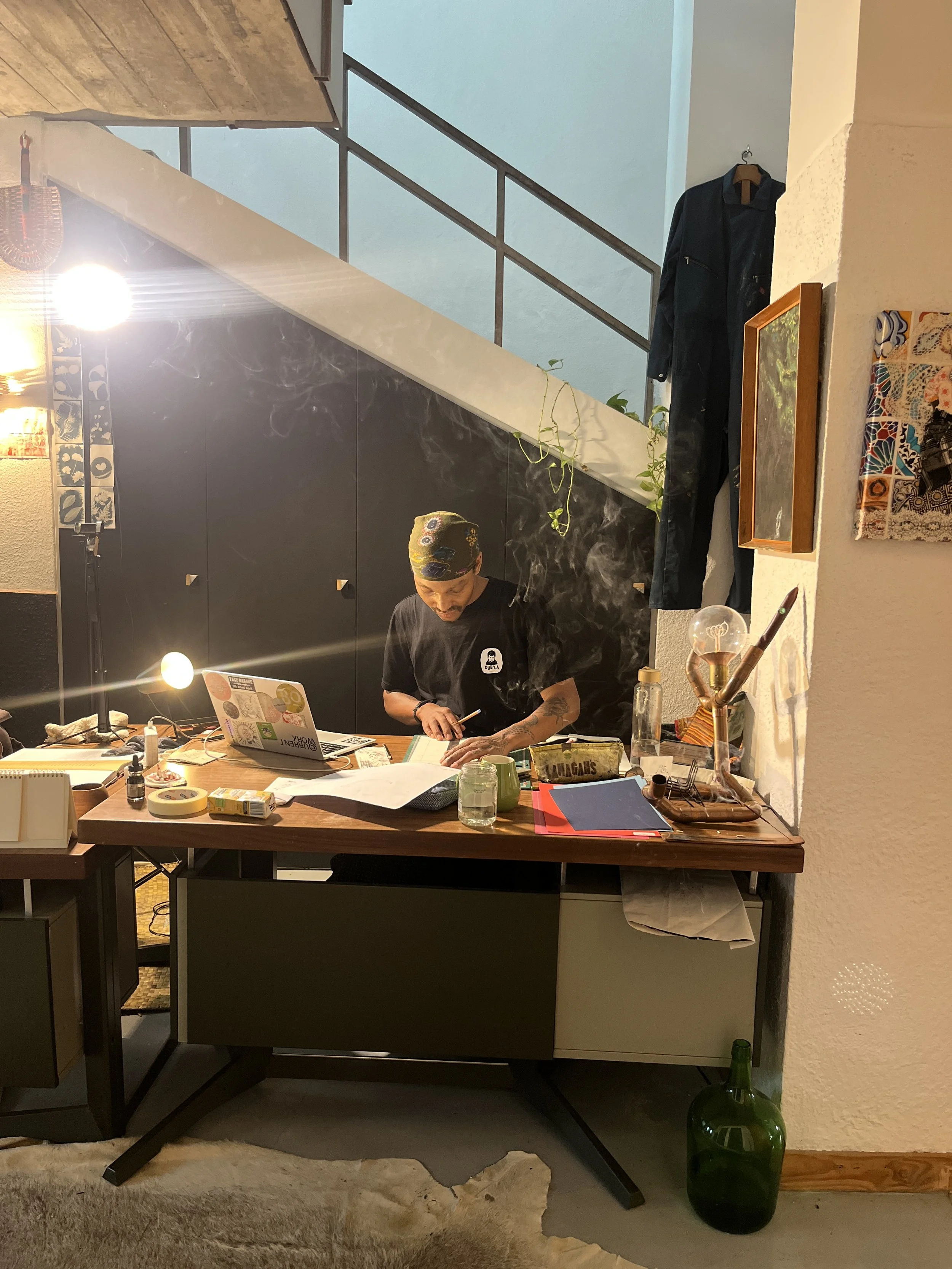 Ale D'Afrique exhibition artwork