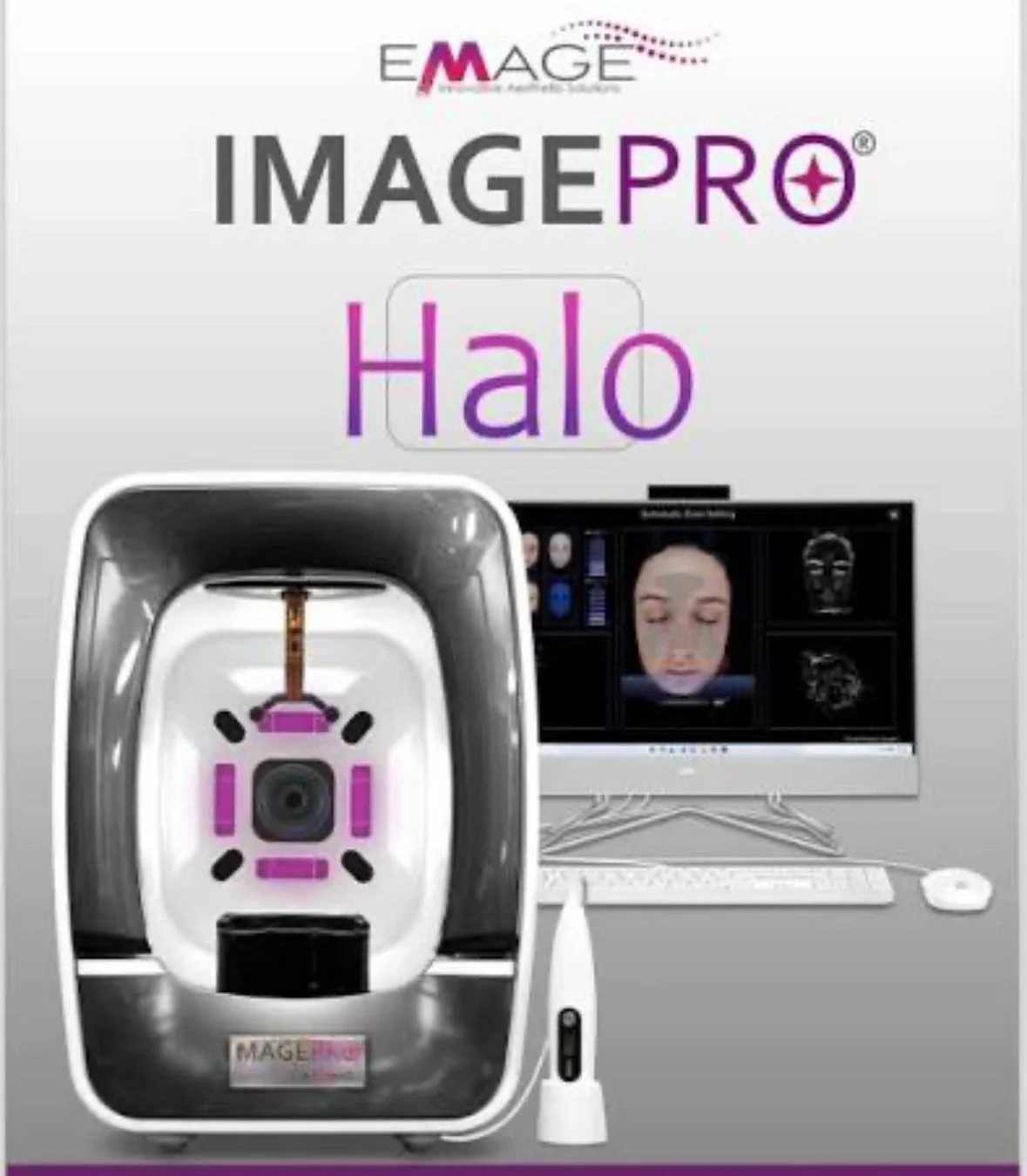 ImagePro Halo 3D Skin Analyzer machine by Emage Medical