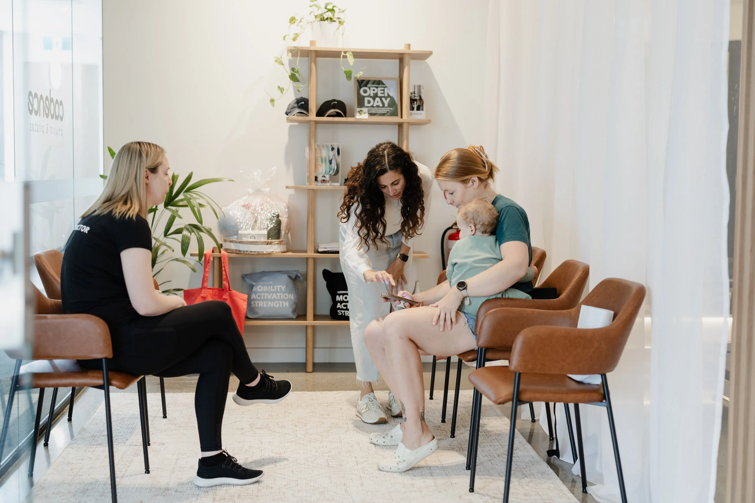 Motherhood movement and Pilates at Cadence Physio and Pilates Adelaide
