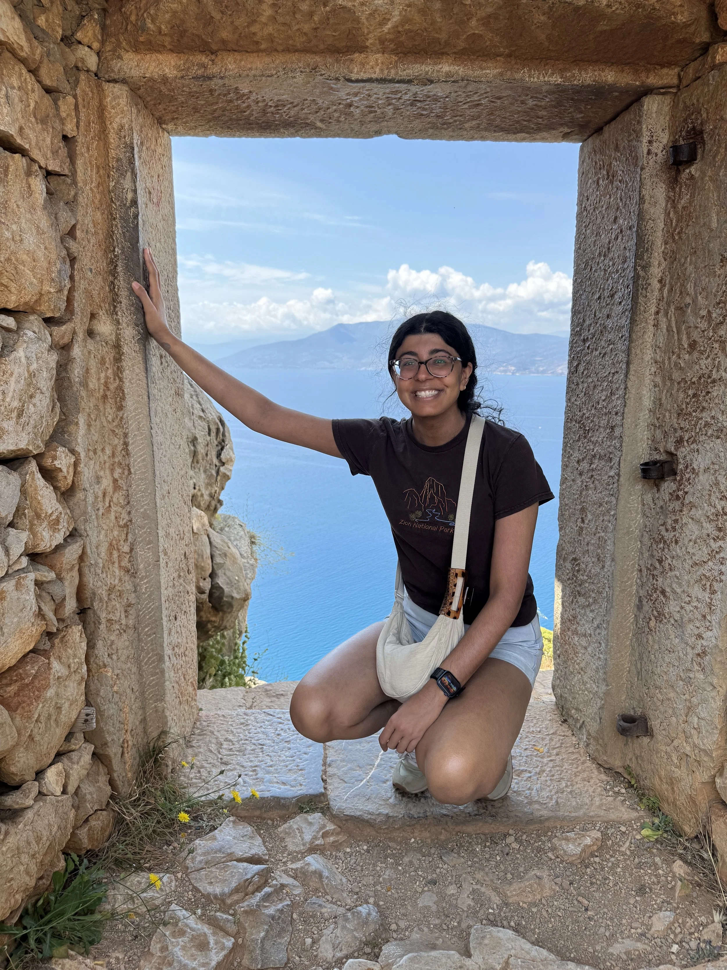 Exploring the beauty of ancient Greek ruins!