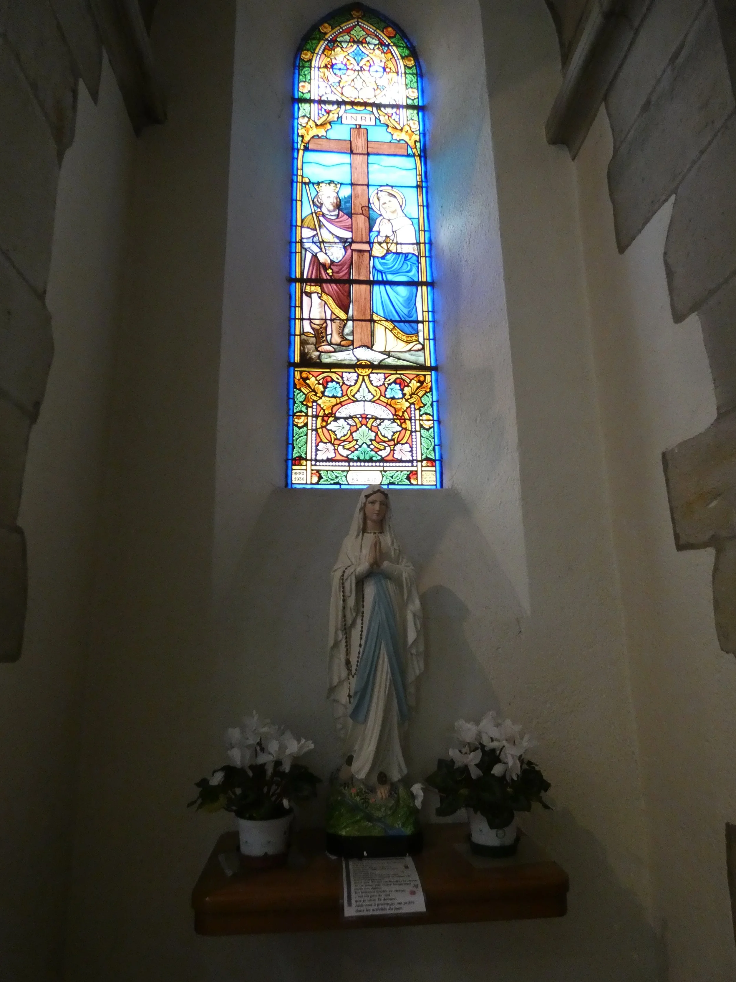 Vue de l’église de Laissac