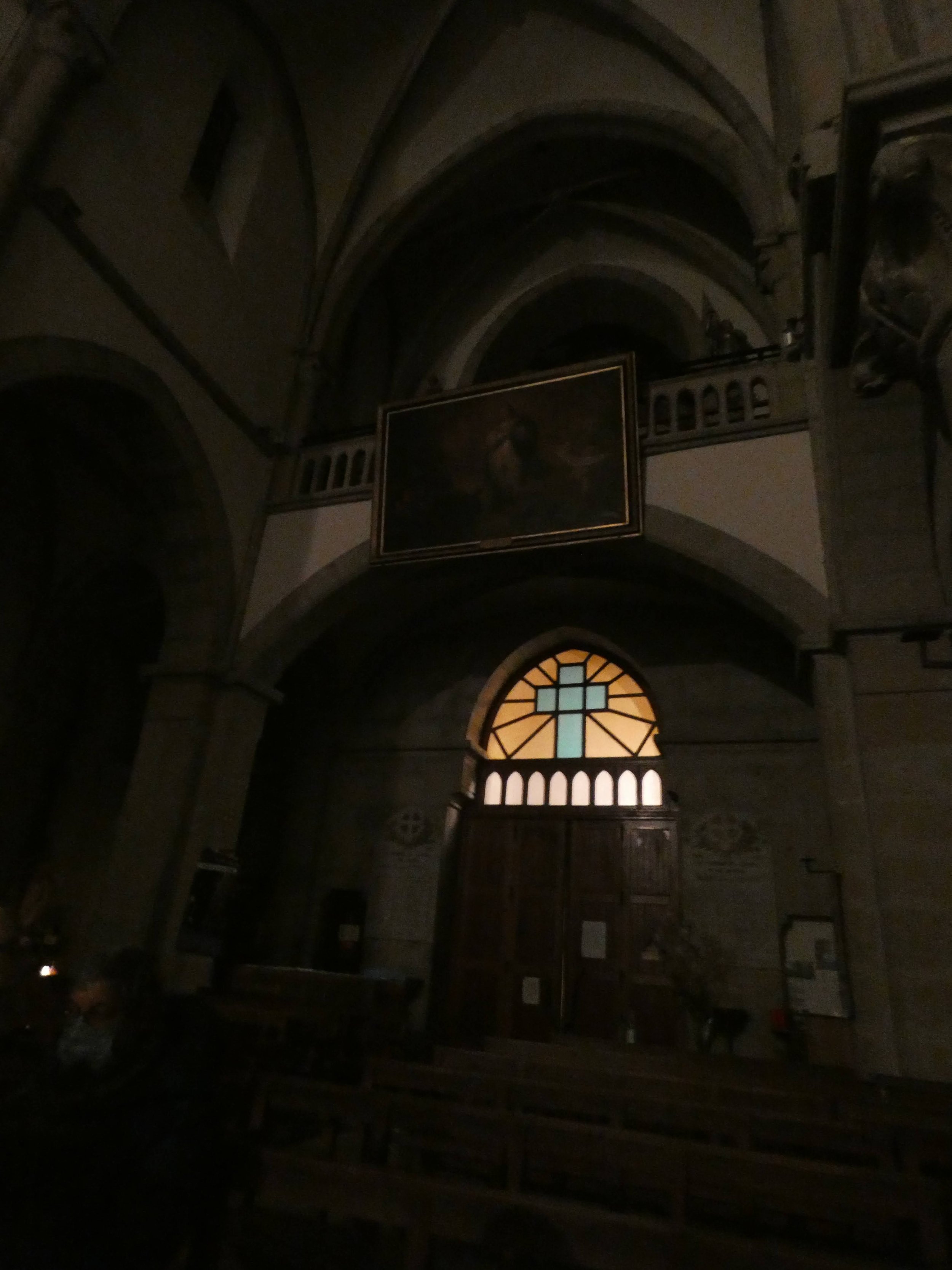 Détail de l’église de Laissac