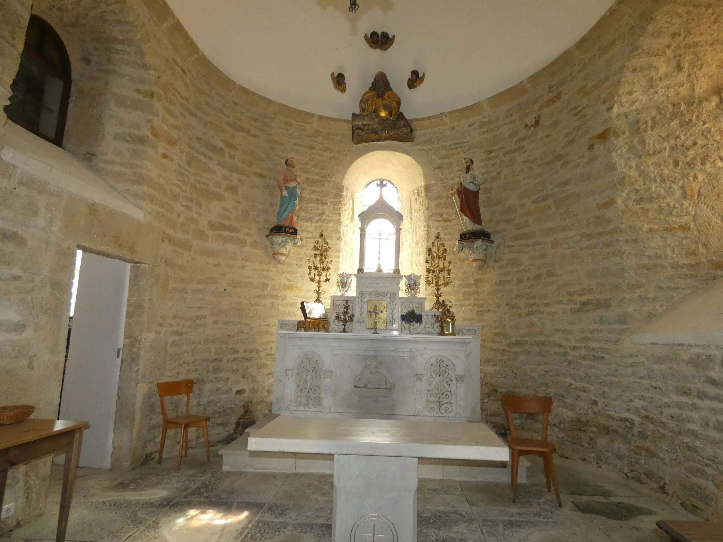 Détail de l’église de Lissirou