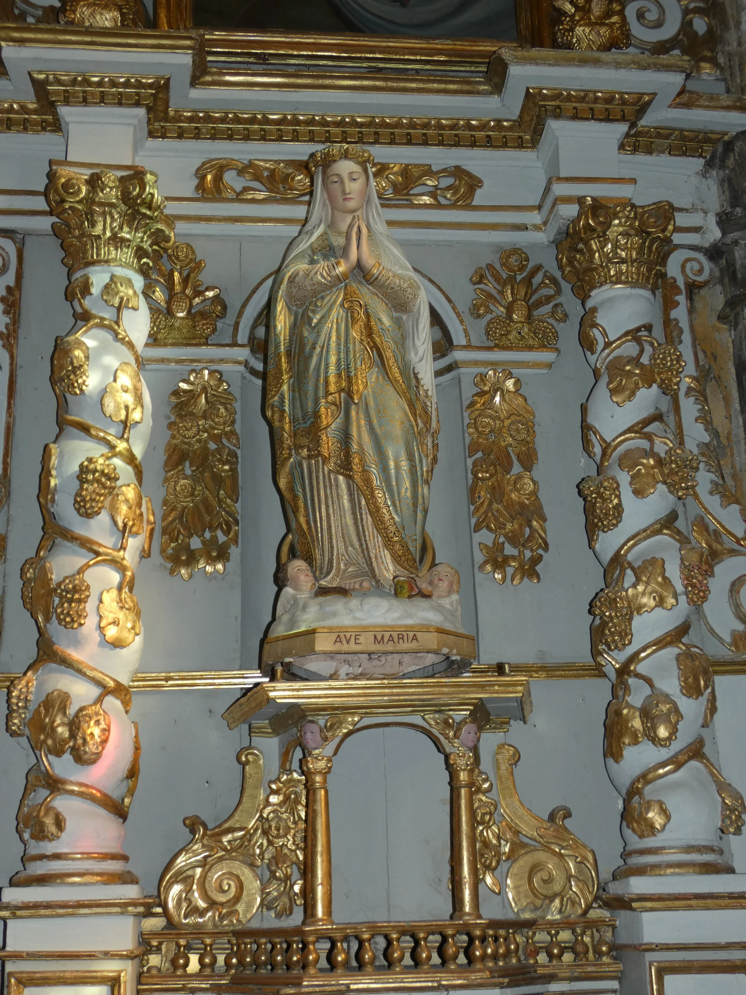 Intérieur de l’église de Palmas