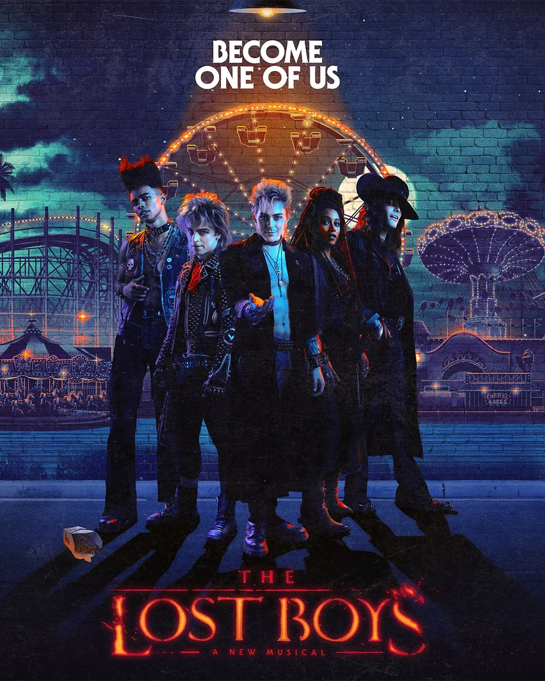 Lostboys / Lost And Found ロストボーイズ　新品未開封 新品ロストボーイズ リール付きパスケース・巾着2点セット ピーター