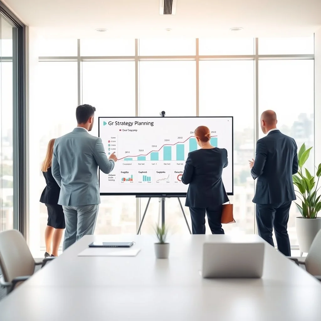 Business growth planning session for an Inland Empire company