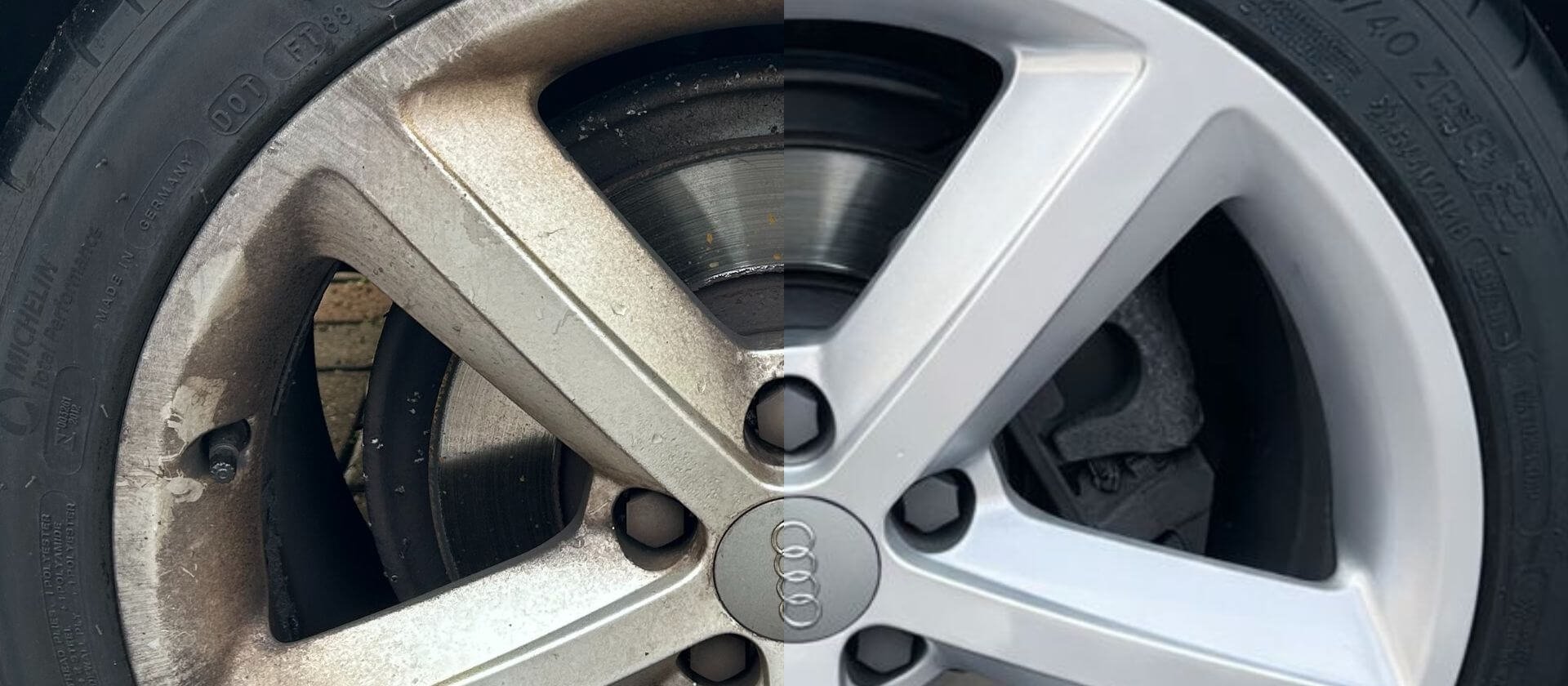 Full valet wheel deep clean