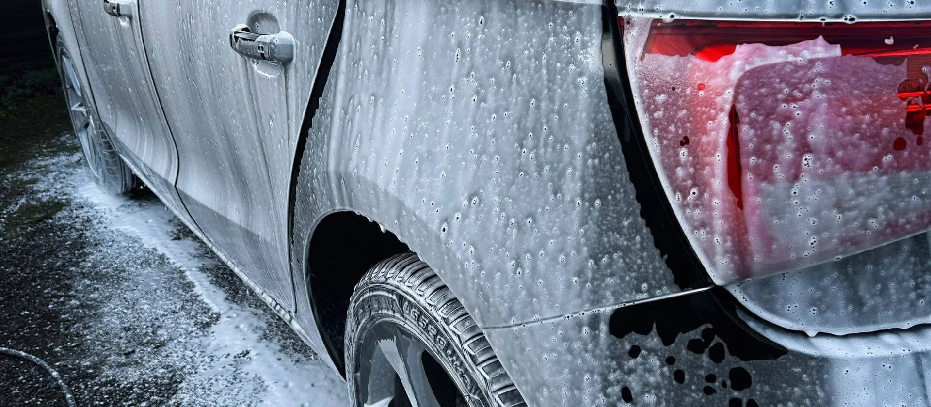 Mini valet wash and interior tidy