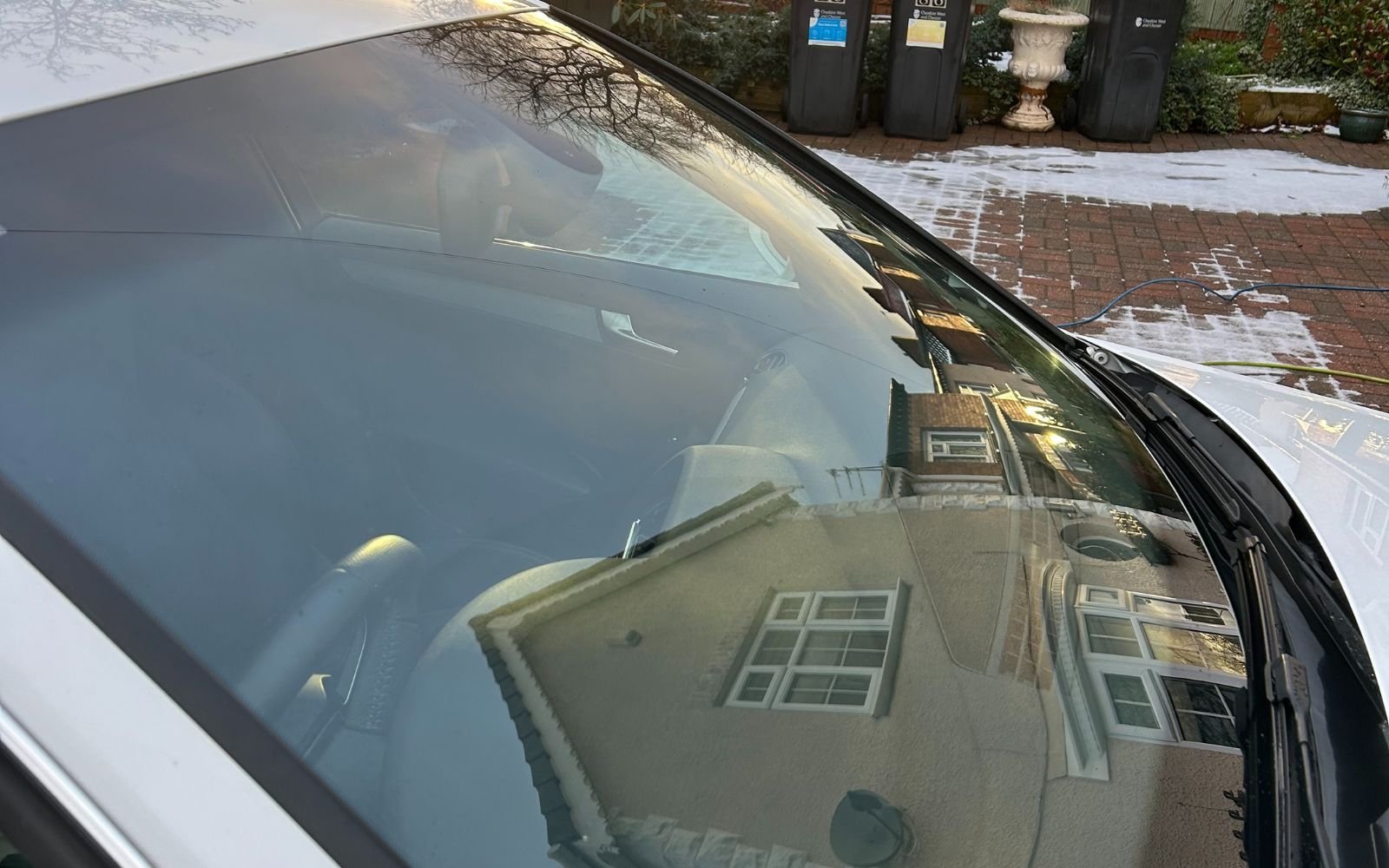 Streak-free glass cleaned inside and out