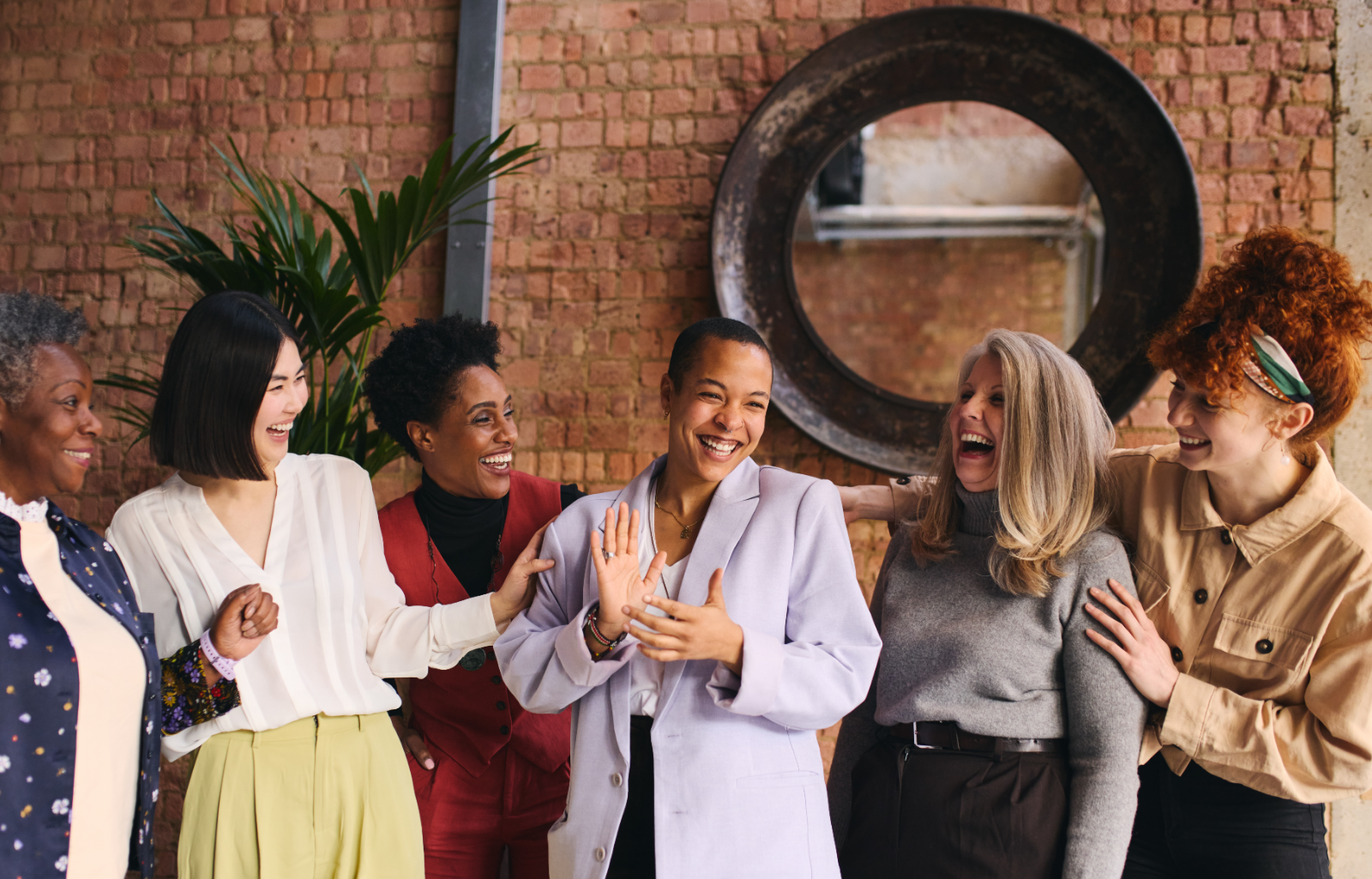 Mental health professionals in discussion