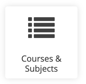 Courses and Subjects icon