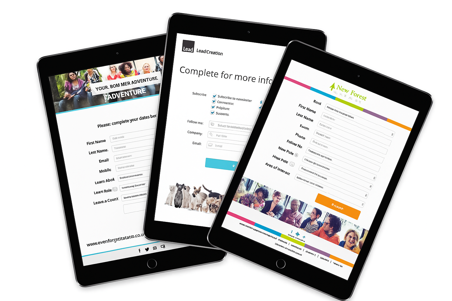 Offline data capture on tablet using the Mobile Event Pad app