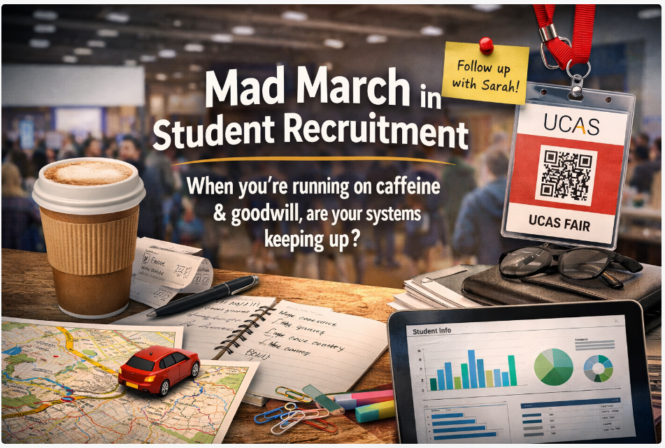 Mad March - one of the busiest months in student recruitment