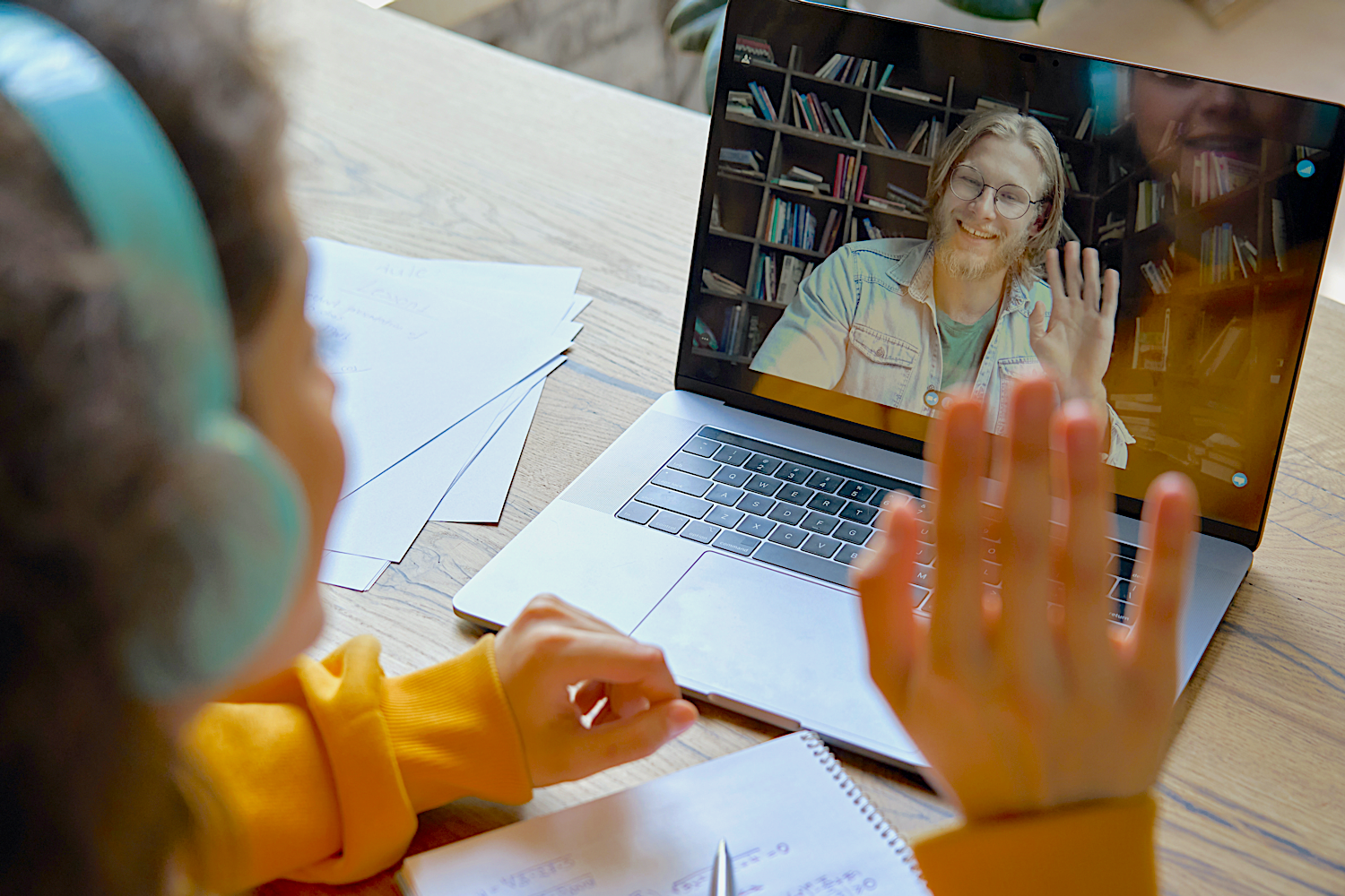 Friendly Student CRM team illustration