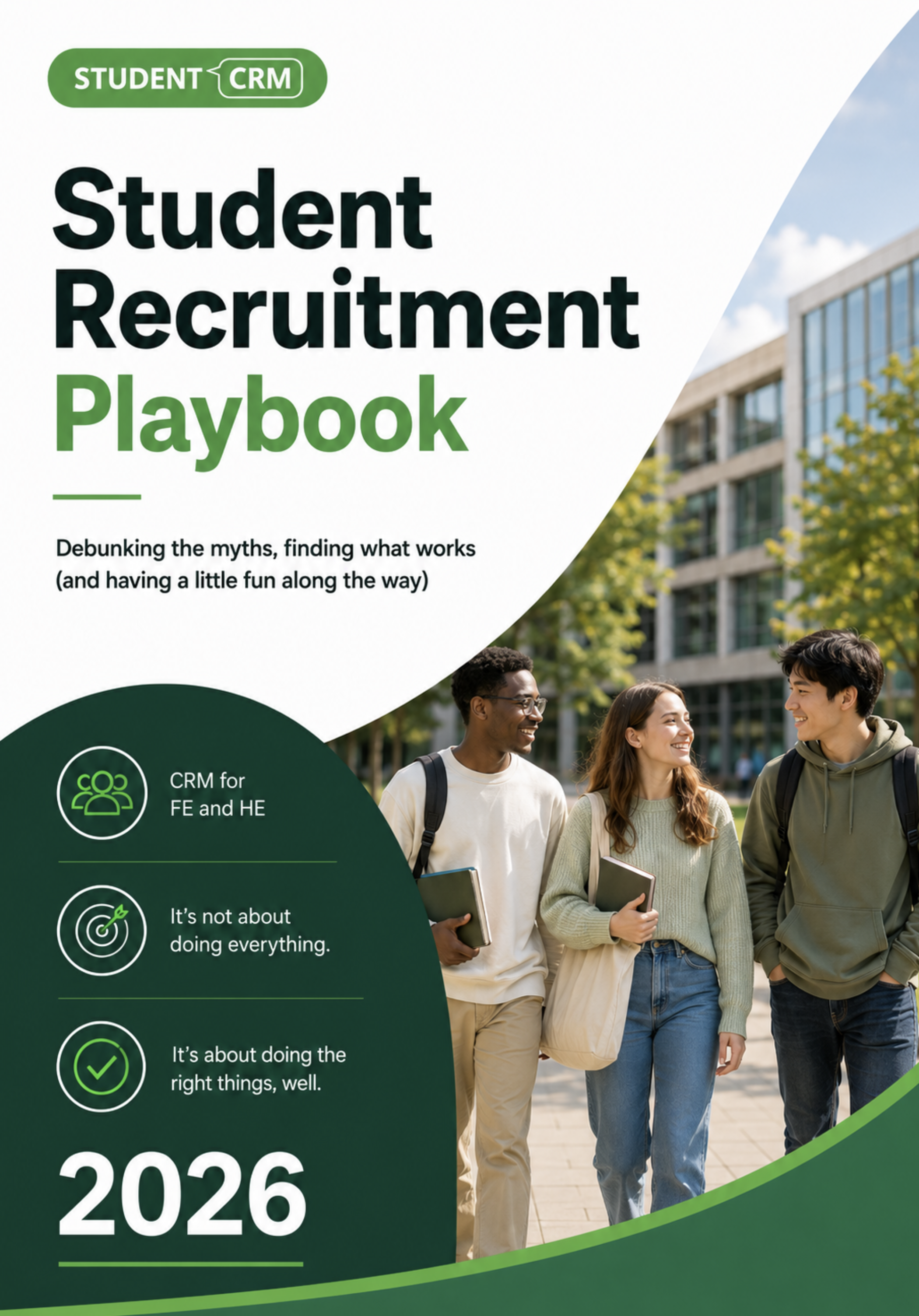 Student Recruitment Playbook 2026 cover