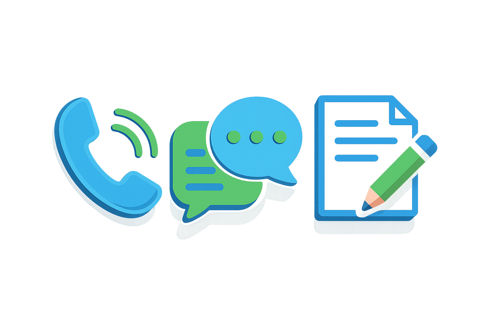 Workplace communication illustration