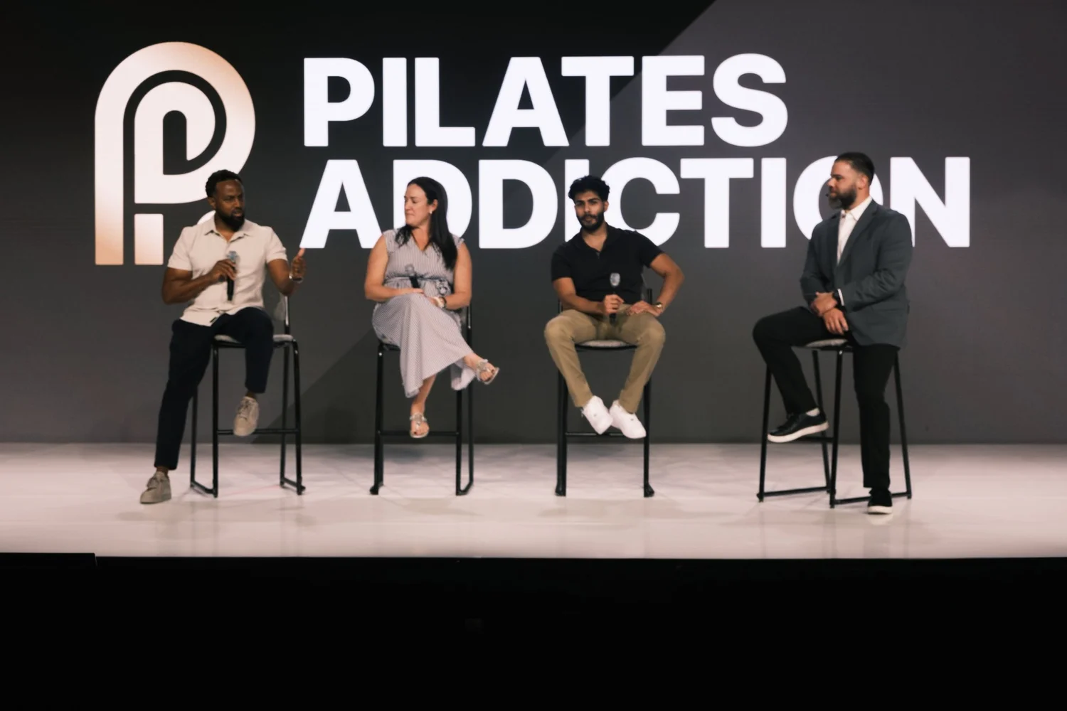 Pilates Addiction panel on the Main Stage in Miami