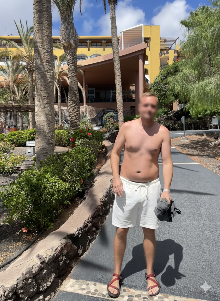 Before transformation photo