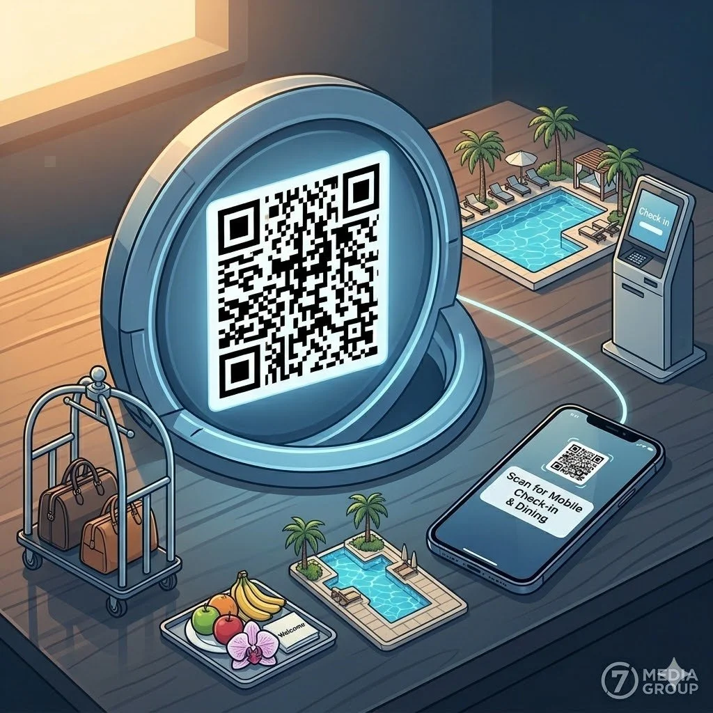 QR Code for Tourism SMS