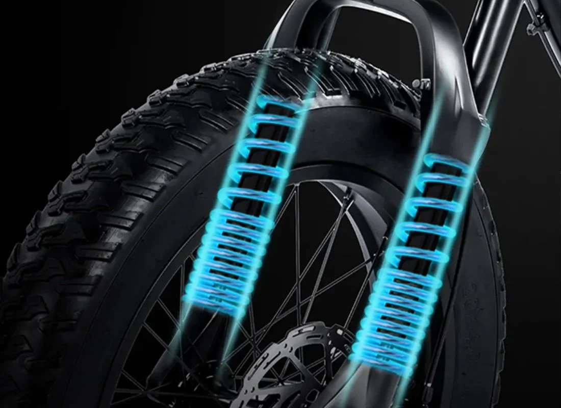 Front suspension where it matters