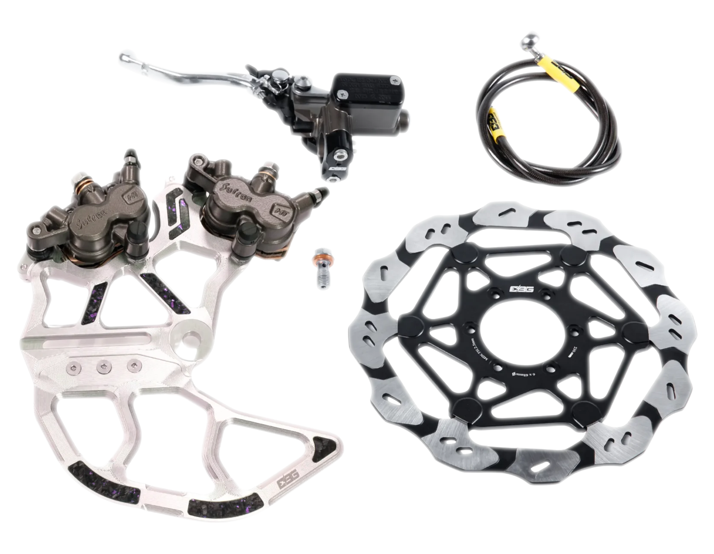 Ebike Garage 79Bike Rear Brake Kit Dual Caliper