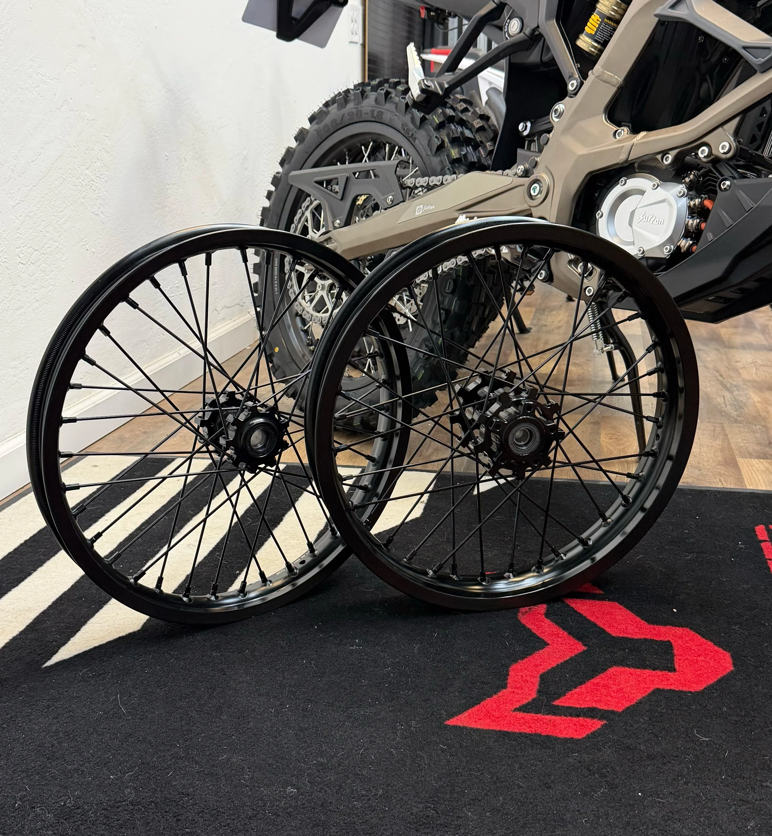Send It! Cycle Shop - Arctic Leopard Wheels 2