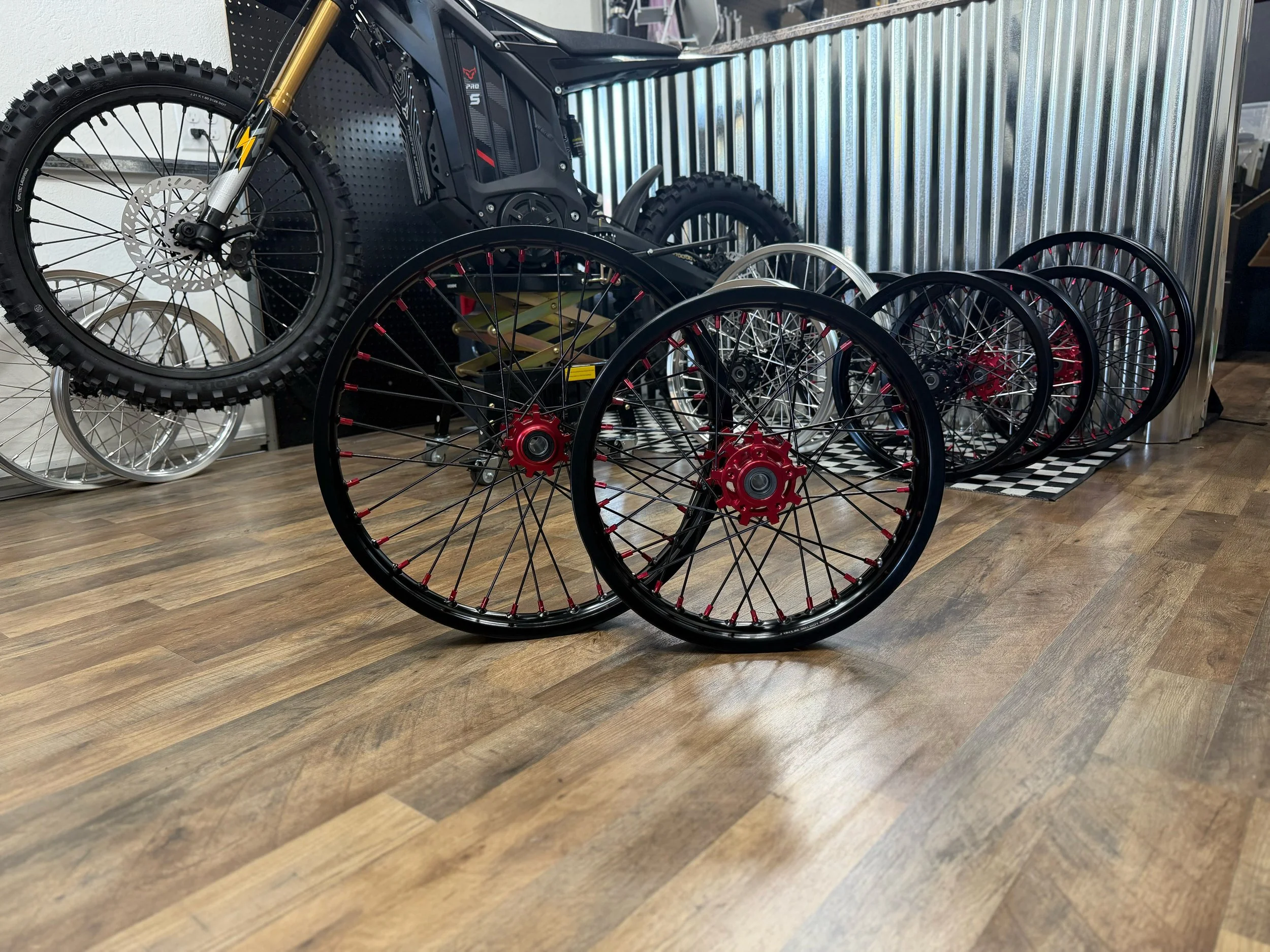 Send It! Cycle Shop - Arctic Leopard Wheels 4