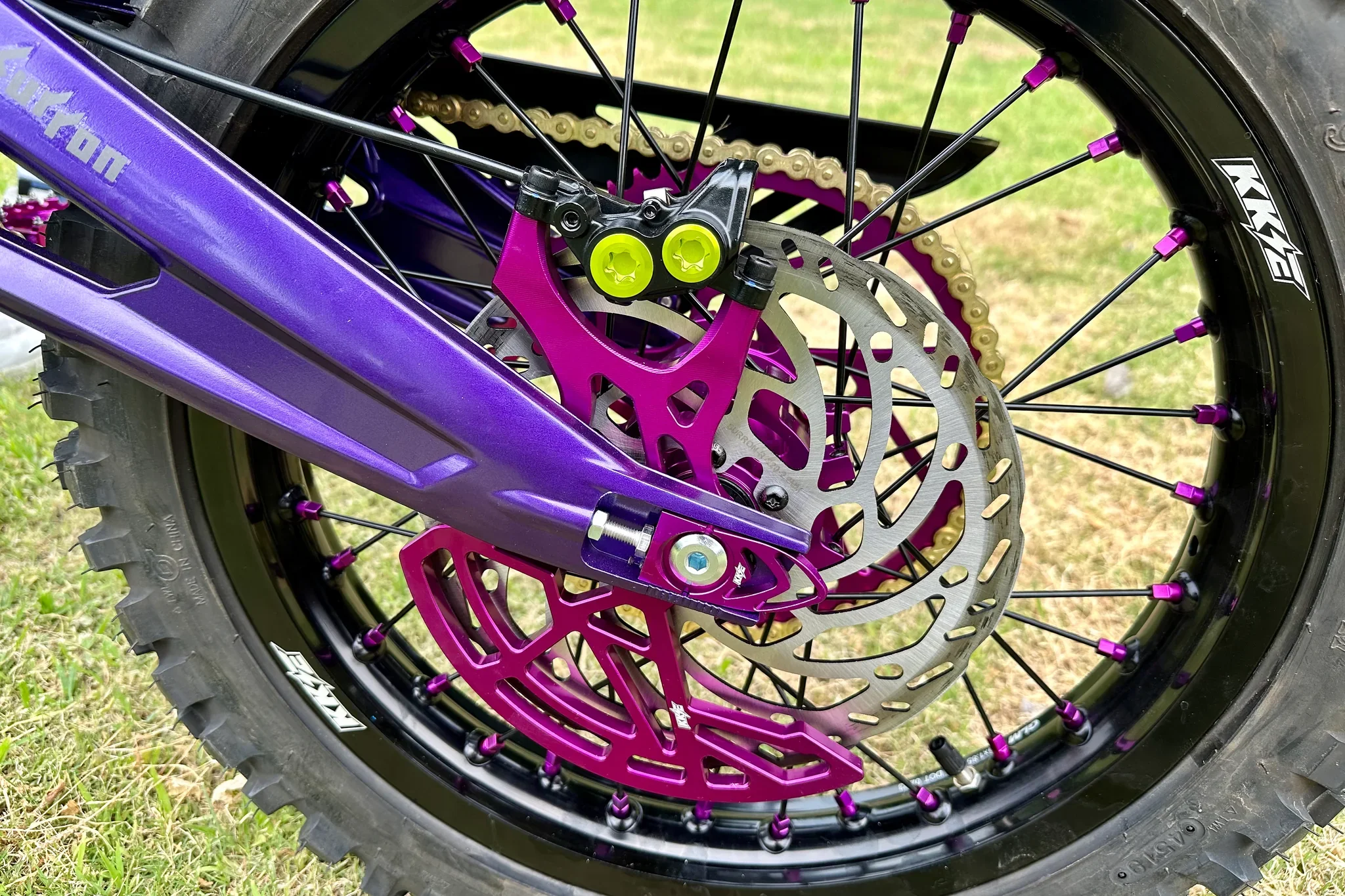 KKE Surron Ultra Rear Brake Guard - 4