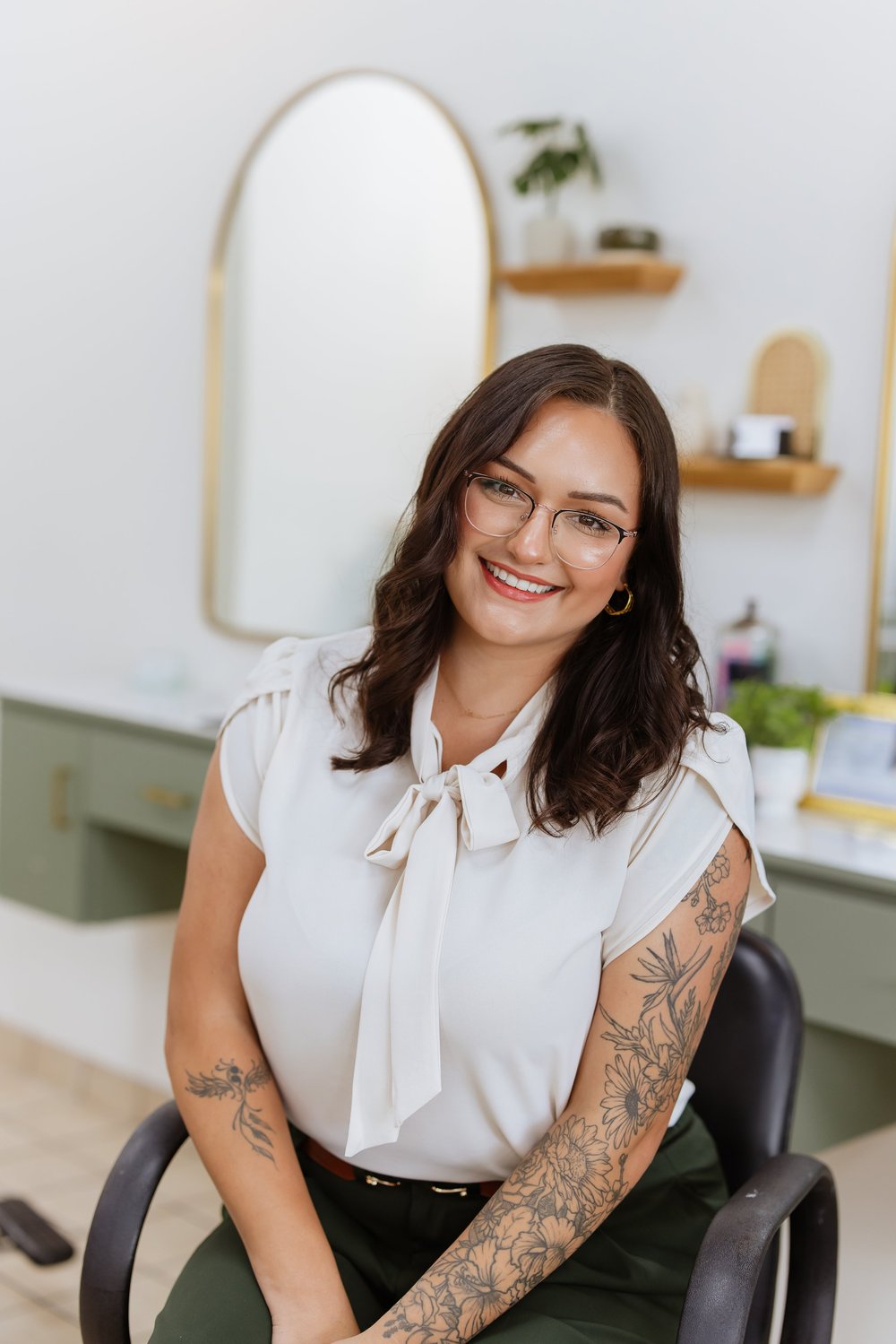 Ella, Level 3 stylist and product lead at Heads You Win Salon