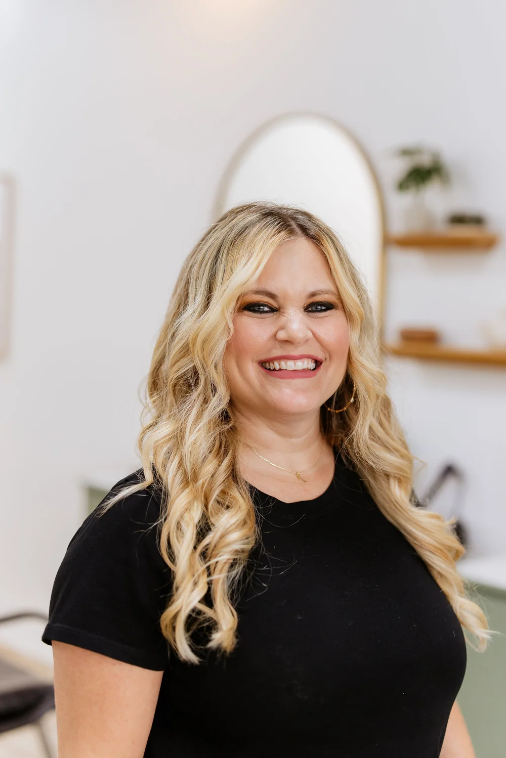 Megan, booth renter stylist at Heads You Win Salon