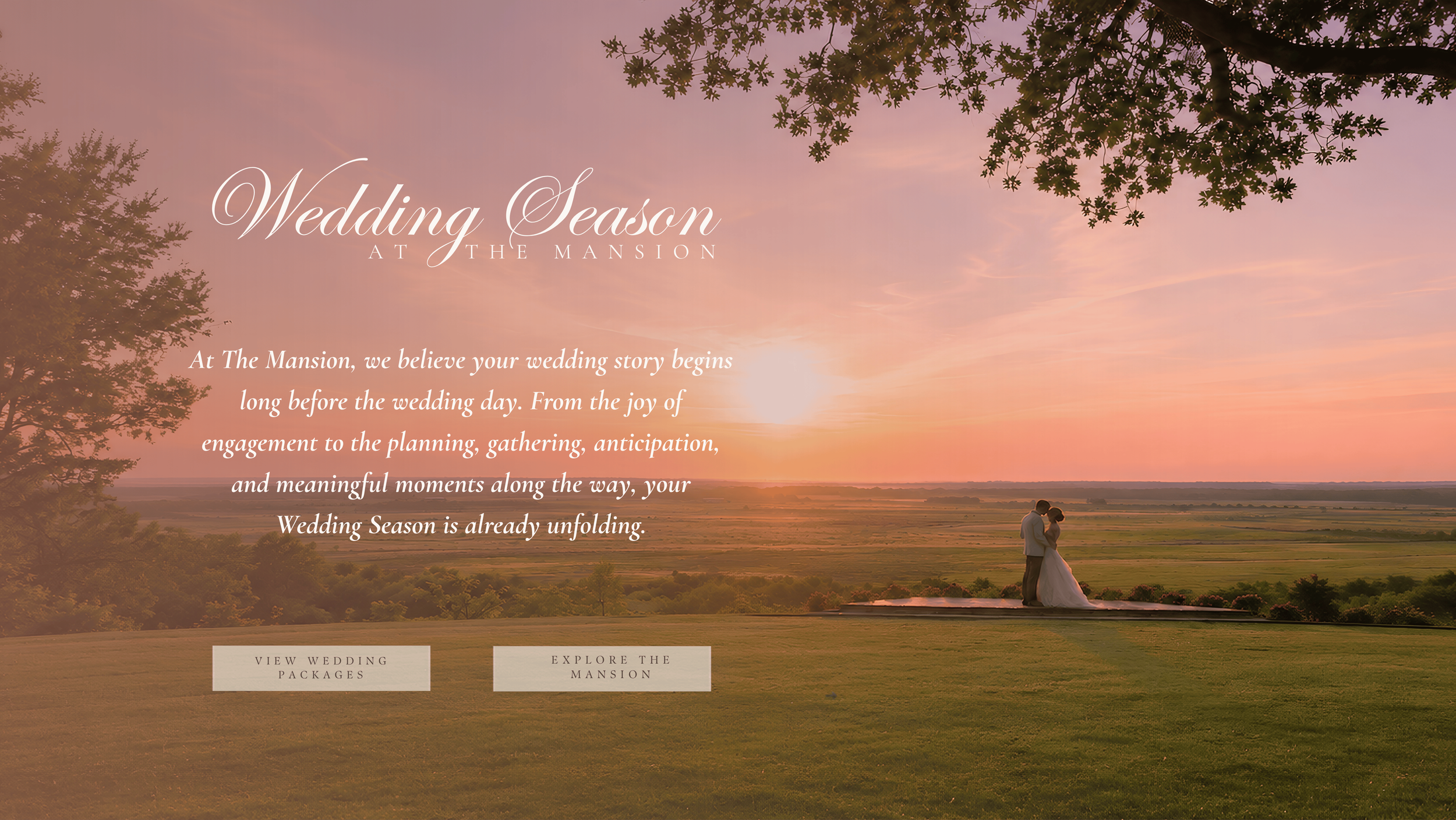 Wedding Season at The Mansion