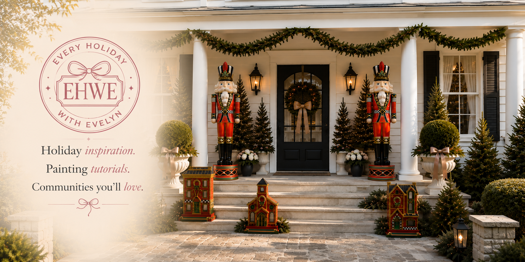 Every Holiday with Evelyn holiday inspiration, painting tutorials, and communities