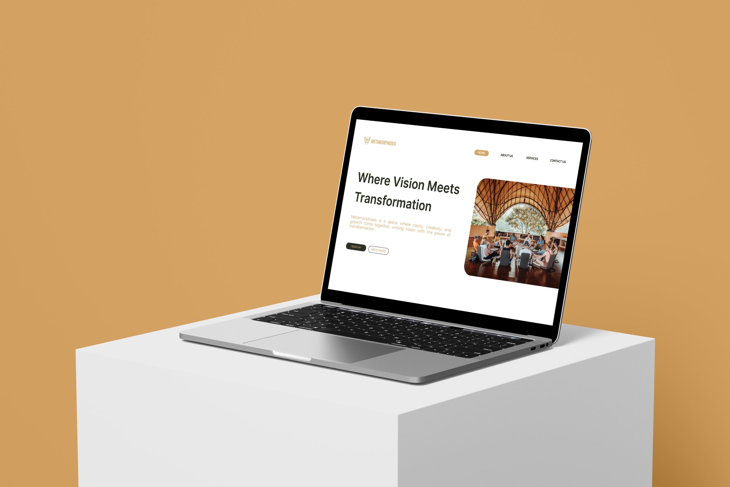 Website mockup