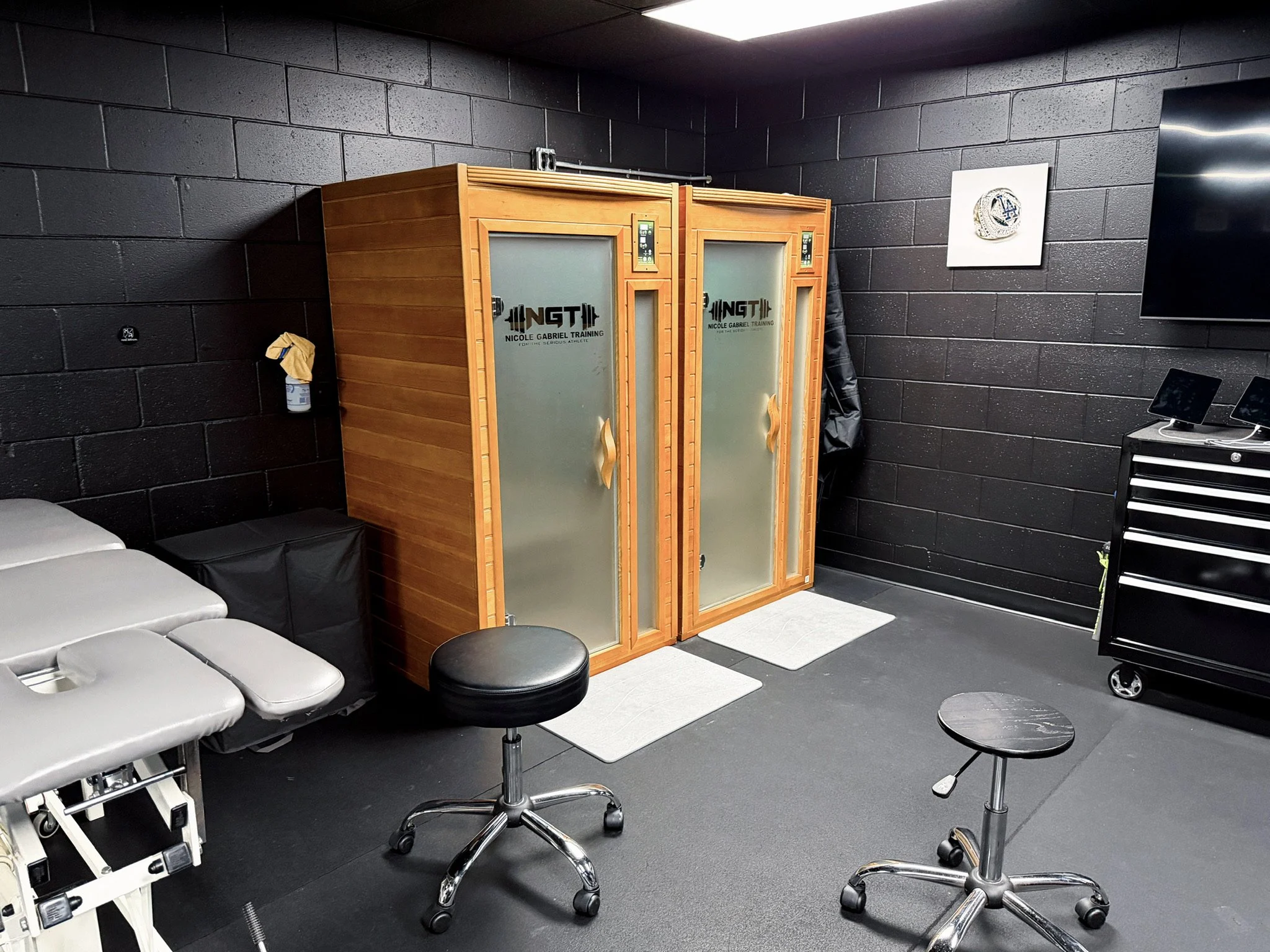 NGT infrared sauna recovery room Tampa