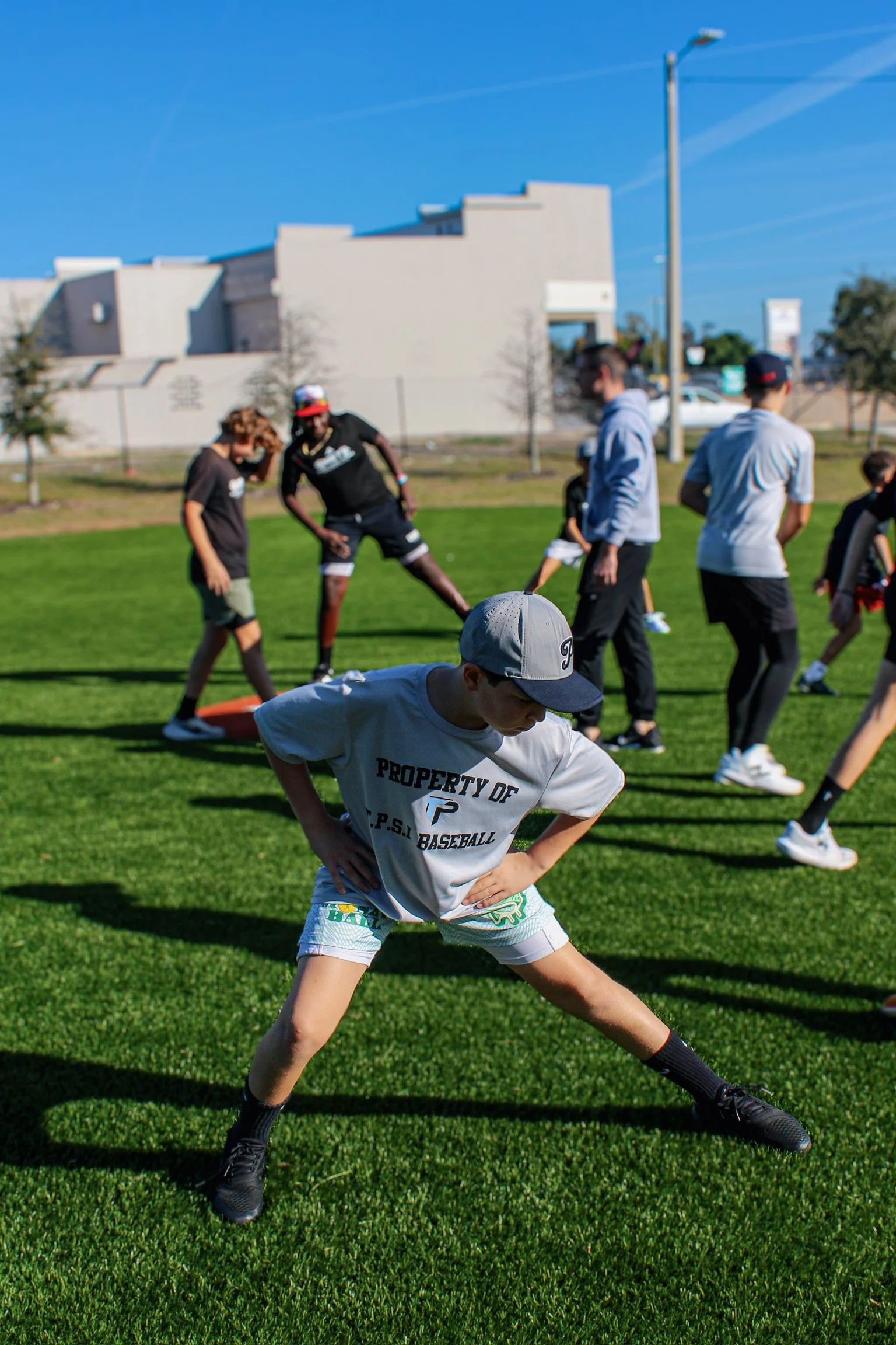 TPSI Middle School Elite Training Academy athlete training