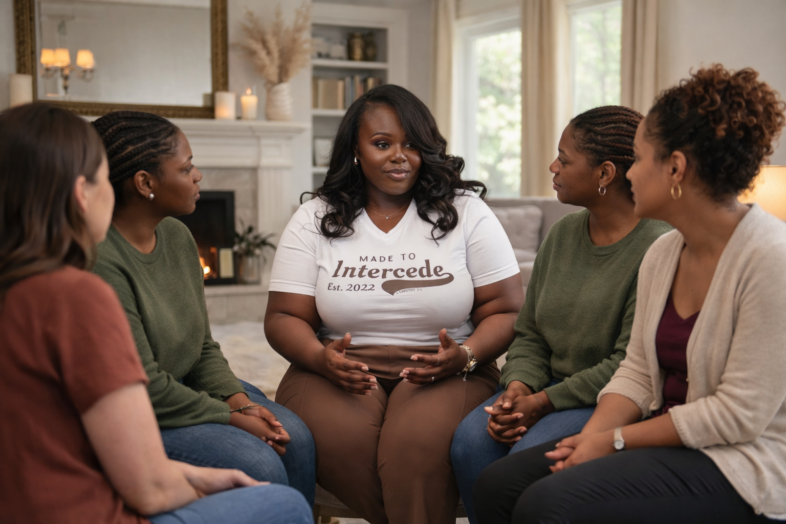 Women connected through restoration and community support