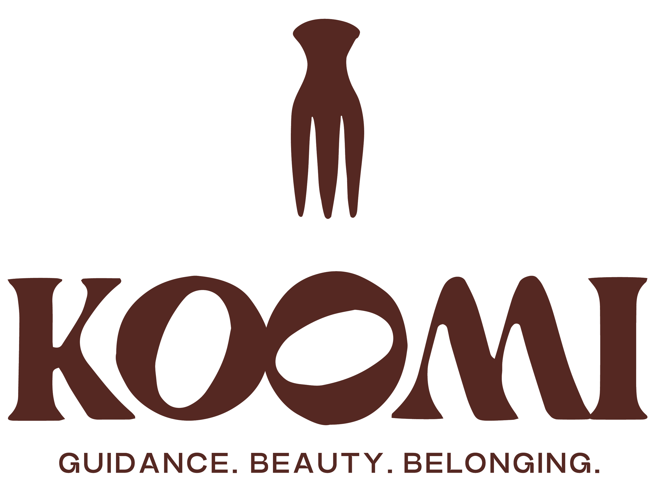 Koomi logo with tagline