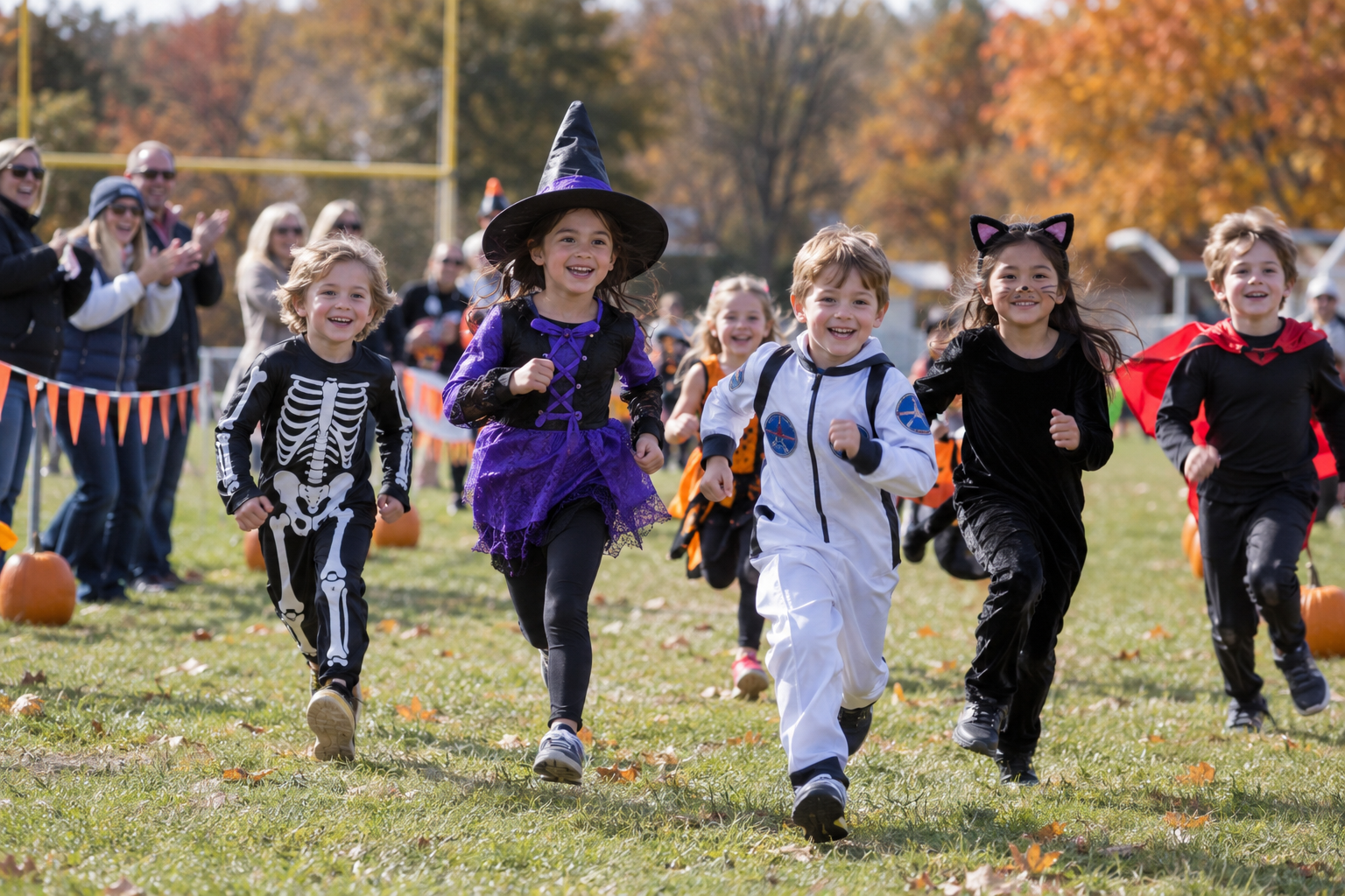 Halloween-themed Spooky Sprint fundraiser