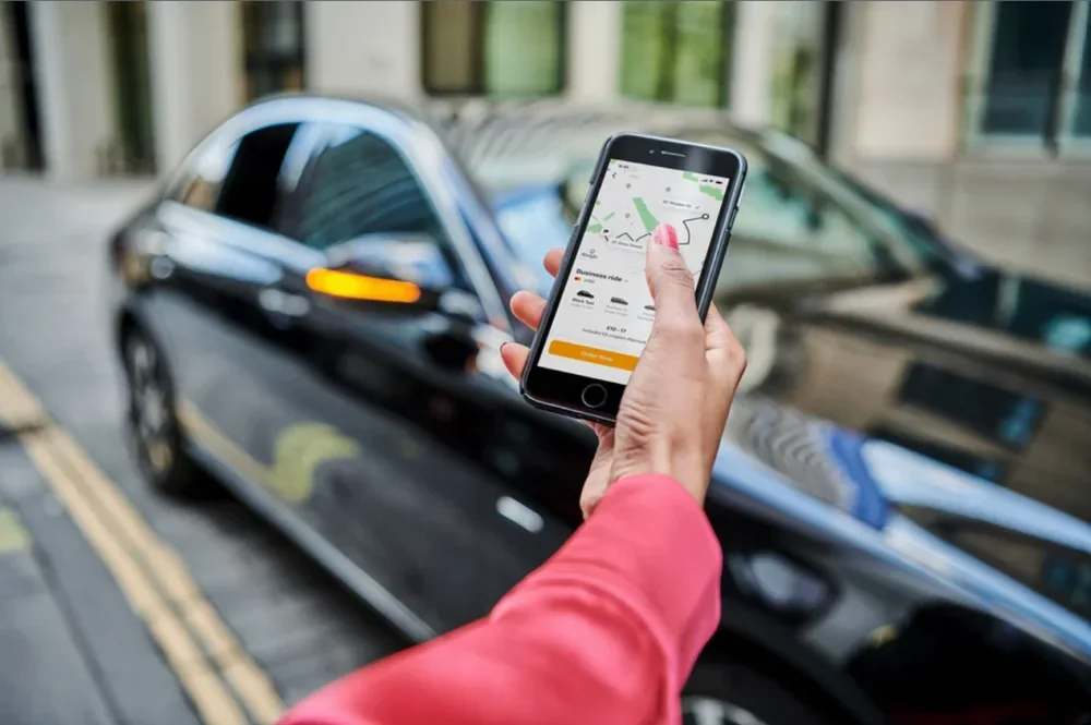 Point to point luxury transportation booking