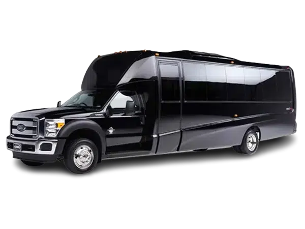 Luxury mini bus group transportation