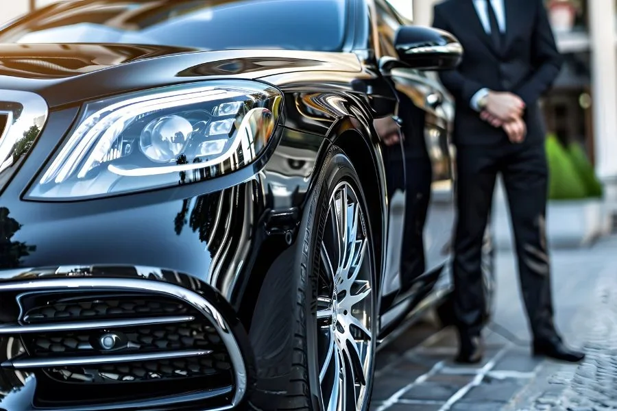 Private hourly chauffeur service in a luxury vehicle on Oahu
